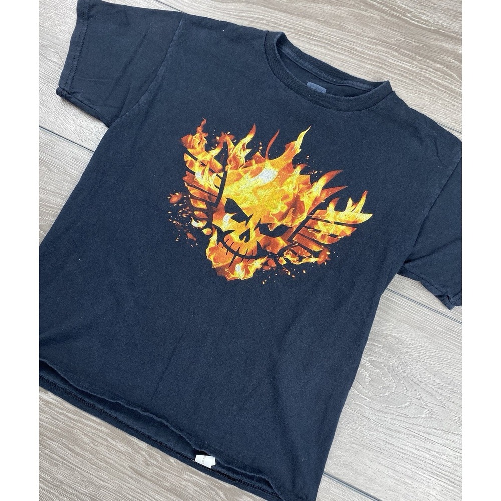 WWE Youth Cody Rhodes Claim Your Kingdom Nightmare Family‎ T Shirt Black Medium